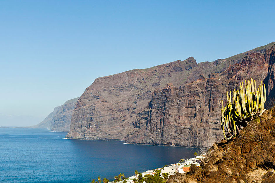 Atardecer desde el mar – Los Gigantes