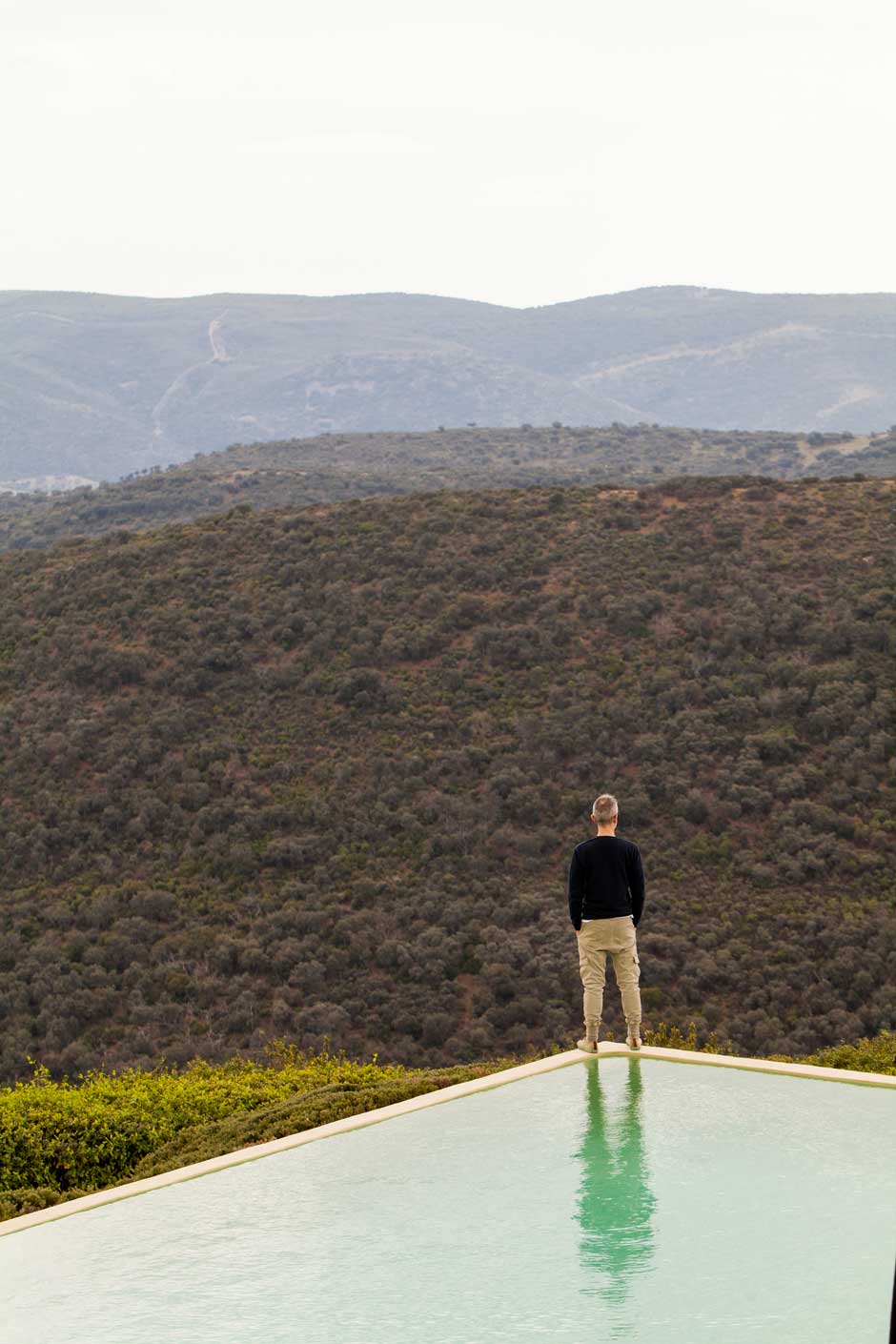 Vista desde la piscina