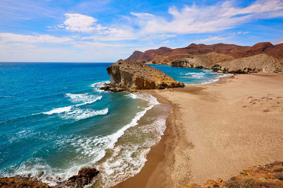 Playa de Monsul, Almería
