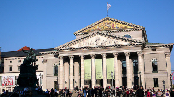Nationaltheater de Munich, hogar de la Ópera Estatal de Baviera