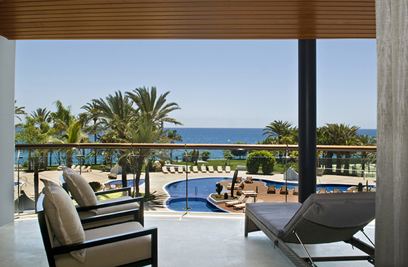Terraza suite Radisson Blu Gran Canaria