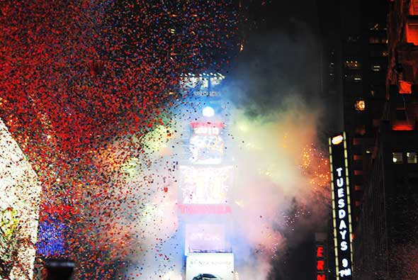 Nochevieja 2014 en Times Square, Nueva York