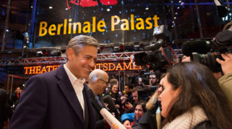 George Clooney en la Berlinale 2014. Foto (c) Ali Ghandtschi / Glashütte Original