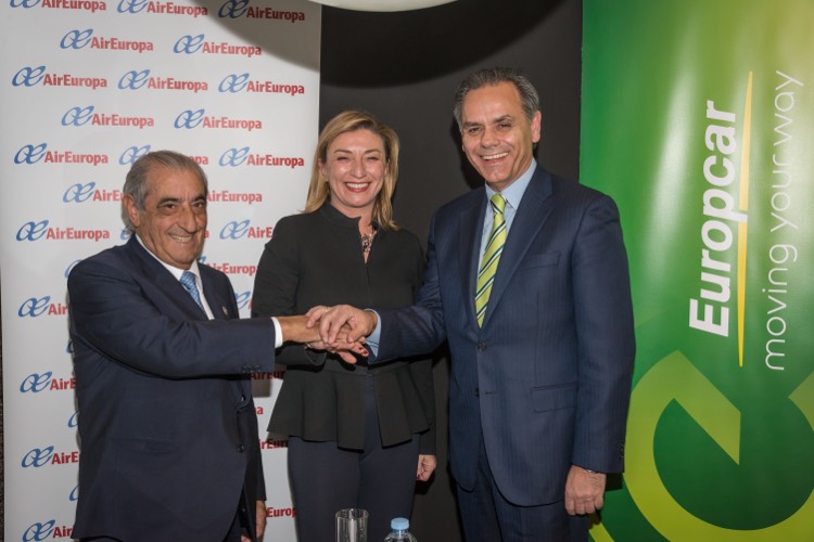 Europcar firma un acuerdo exclusivo con Air Europa por tres años