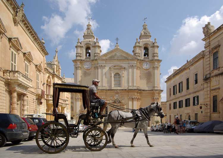 La Catedral de San Pablo de Mdina, Malta
