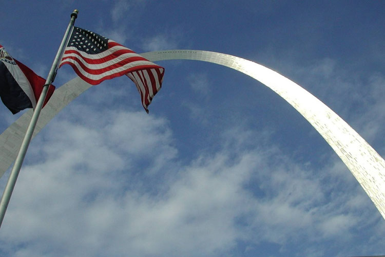 The Gateway Arch, St Louis. Tu Gran Viaje