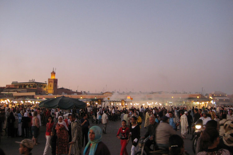 Plaza de Yamaa el Fna de Marrakech. © Tu Gran Viaje