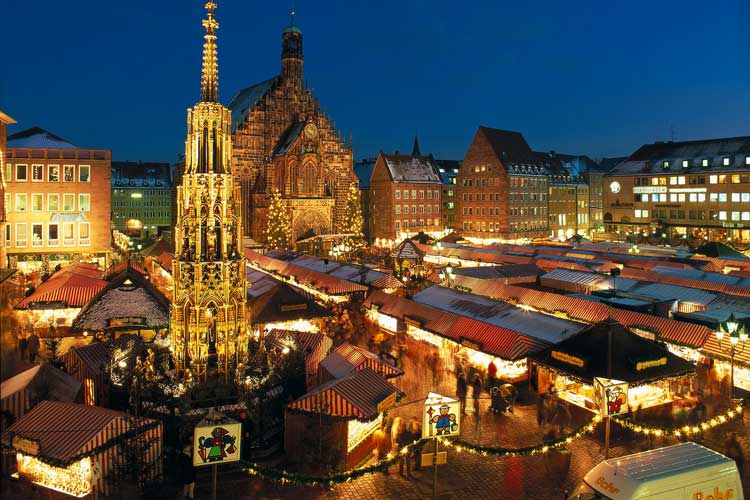 Mercadillo de Navidad de Nuremberg. La Navideña Feria Internacional de las Culturas