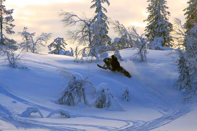 Safari de nieve en Finlandia en Tu Gran Viaje