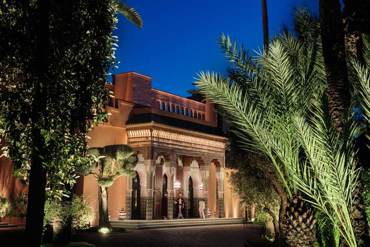 Entrada principal al hotel La Mamounia de Marrakech. Los mejores hoteles del mundo en Tu Gran Viaje