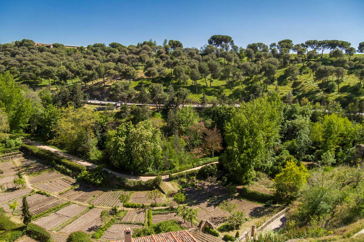 Paseando por la judería de España. Vista panorámica de la antigua necrópolis judía de Segovia. © Red de Juderías de España