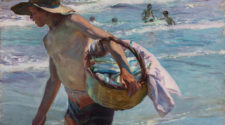 Joaquín Sorolla, Young Fisherman, Valencia, 1904 Oil on canvas, 75 × 104 cm Private Collection © Photo: Laura Cohen