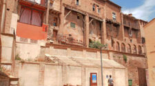 Casas colgadas en la Judería de Tarazona. Foto © Beatriz Luengo / Red de Juderías de España