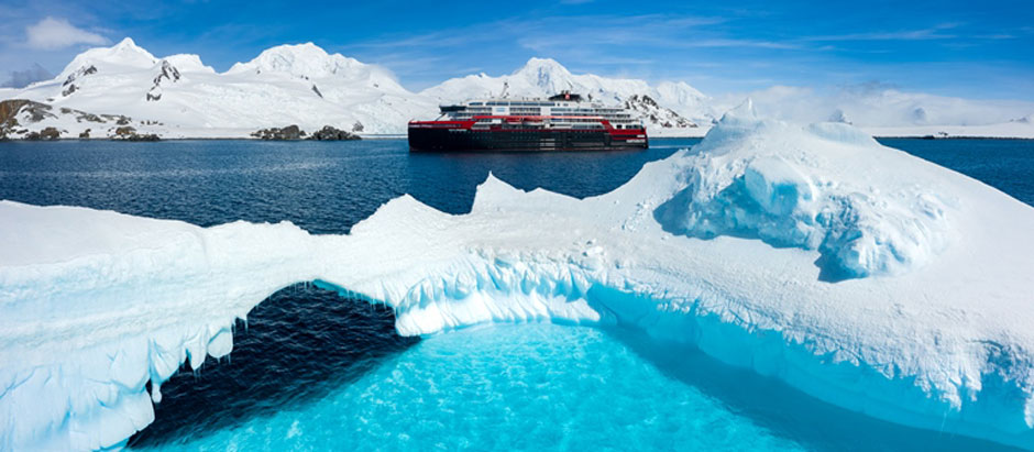 Guía de cruceros de lujo en Tu Gran Viaje | El MS Ronald Amundsen por la Antártida