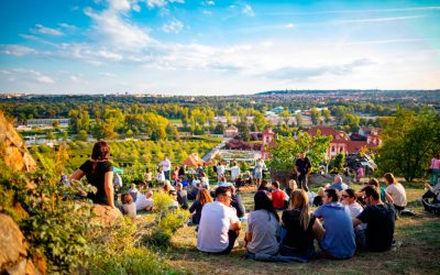Tierno verano checo de vendimia y festivales