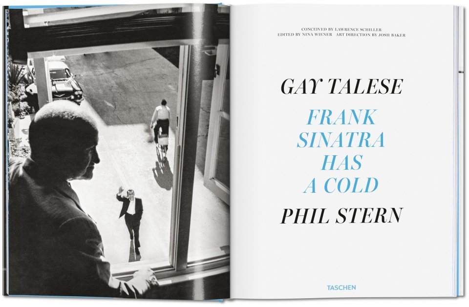 Sinatra has a cold Gay Talese Phil Stern Taschen Ed Tu Gran Viaje