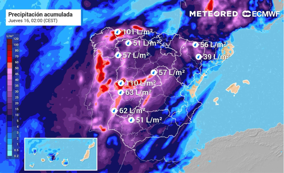 Pues sí, va a llover esta semana en toda España: pronóstico del tiempo | Meteored | Tu Gran Viaje