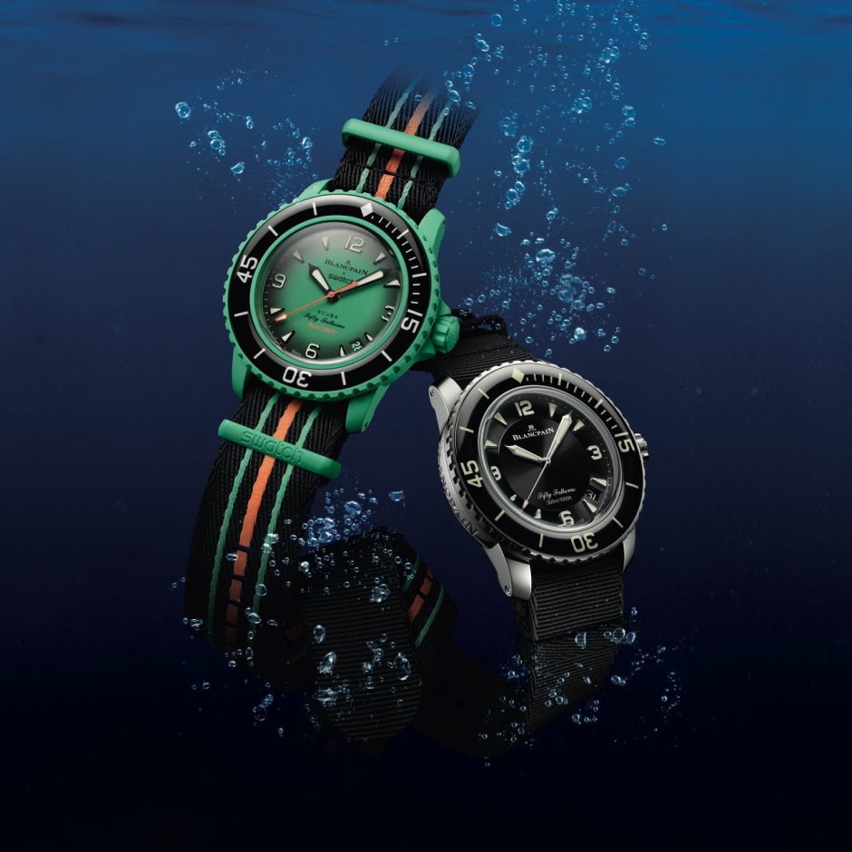 Swatch X Blancpain: así son los nuevos relojes Bioceramic Scuba Fifty Fathoms | Relojes para viajar en Tu Gran Viaje